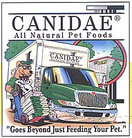 'Canidae T-shirt - Bama's Natural Instincts on the front!